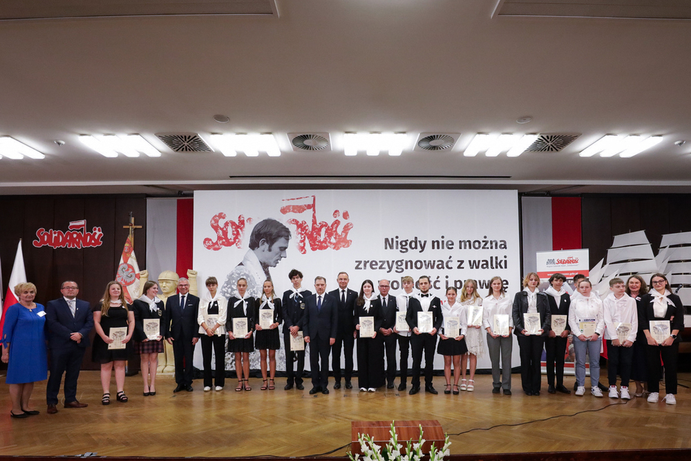 Obchody 44. rocznicy podpisania Porozumień Sierpniowych i powstania NSZZ „Solidarność” – Gdańsk, 31 sierpnia 2024. Fot. Mikołaj Bujak (IPN)