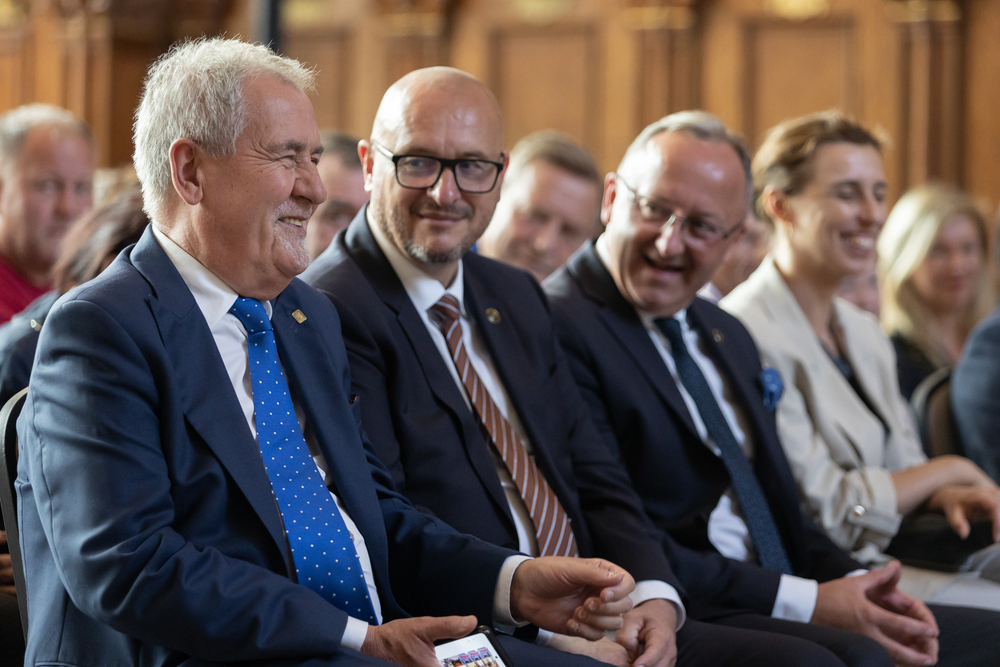 Uroczystość odsłonięcia pomnika Lecha Bądkowskiego – Gdańsk, 31 sierpnia 2024. Fot. Roman Jocher