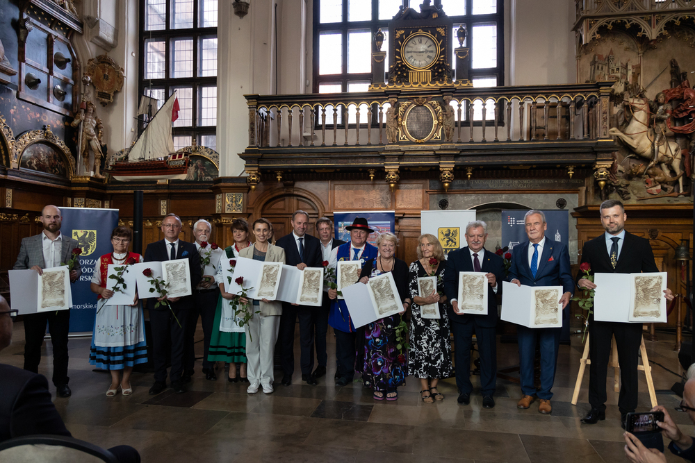 Uroczystość odsłonięcia pomnika Lecha Bądkowskiego – Gdańsk, 31 sierpnia 2024. Fot. Roman Jocher