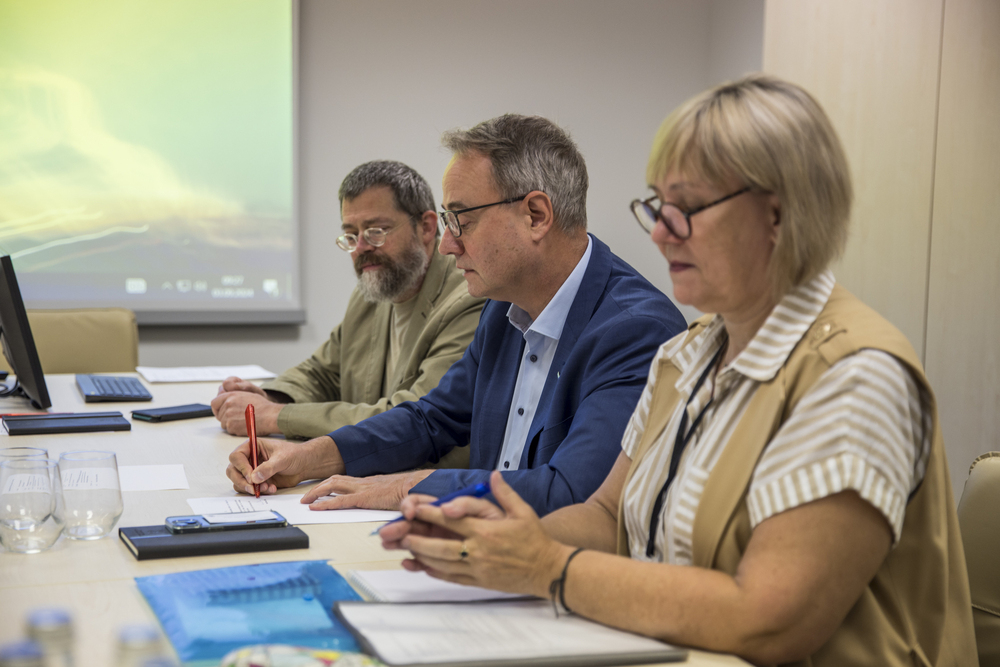 Podpisanie porozumienia o współpracy z Centrum Dokumentacji i Spotkań „Haren/Maczków 45/48” oraz miastem Haren – Warszawa, 3 września 2024. Fot. Katarzyna Adamów (AIPN)