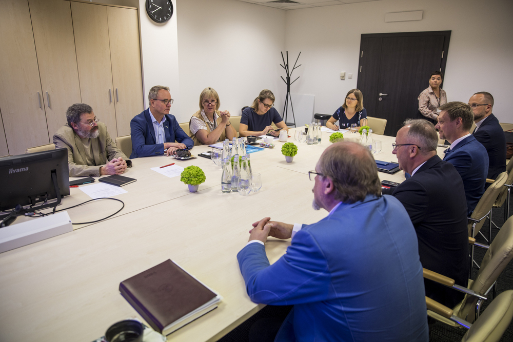 Podpisanie porozumienia o współpracy z Centrum Dokumentacji i Spotkań „Haren/Maczków 45/48” oraz miastem Haren – Warszawa, 3 września 2024. Fot. Katarzyna Adamów (AIPN)