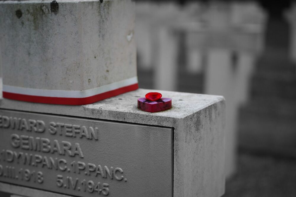 Delegacja IPN na Polskim Cmentarzu Wojennym w Lommel – 4 września 2024. Fot. Mateusz Niegowski (IPN)