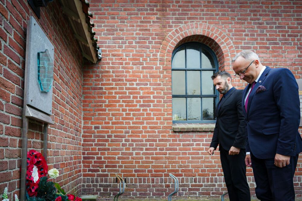 Delegacja IPN w Bredzie – 4 września 2024. Fot. Mateusz Niegowski (IPN)