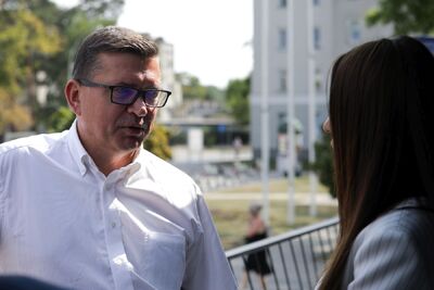 Prezentacja Mobilnego Przystanku Historia Przyszłości w Stalowej Woli – 5 września 2024. Fot. Mikołaj Bujak (IPN)