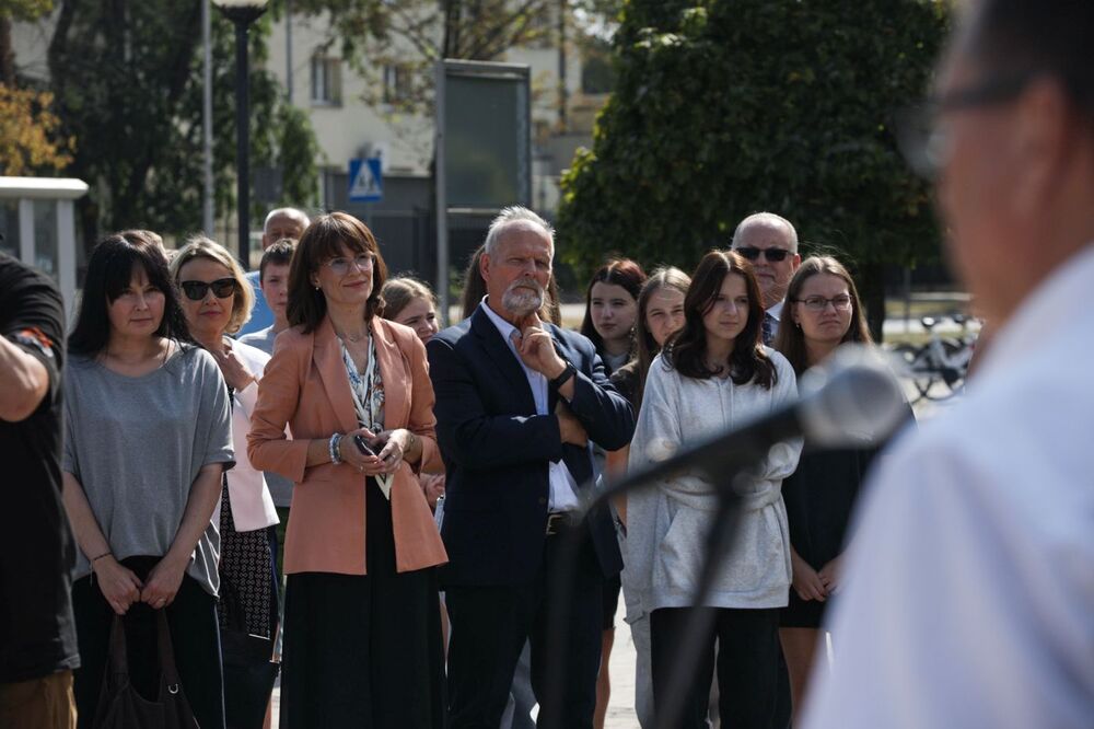Prezentacja Mobilnego Przystanku Historia Przyszłości w Stalowej Woli – 5 września 2024. Fot. Mikołaj Bujak (IPN)