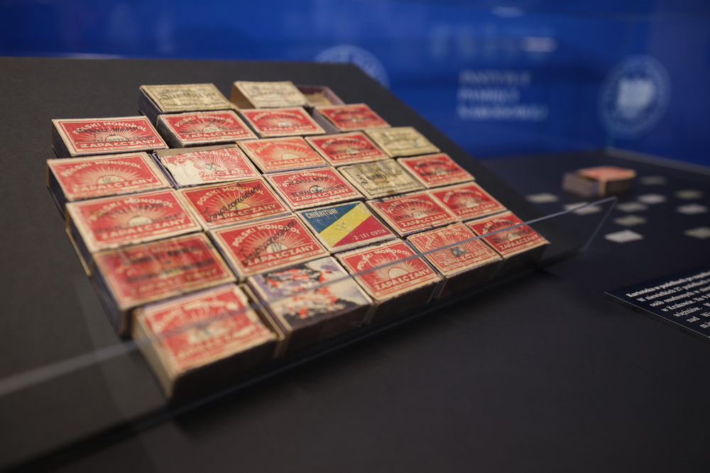 Konferencja prasowa na temat bazy ofiar niemieckich zbrodni II wojny światowej straty.pl – Warszawa, 6 września 2024. Fot. Mikołaj Bujak (IPN)