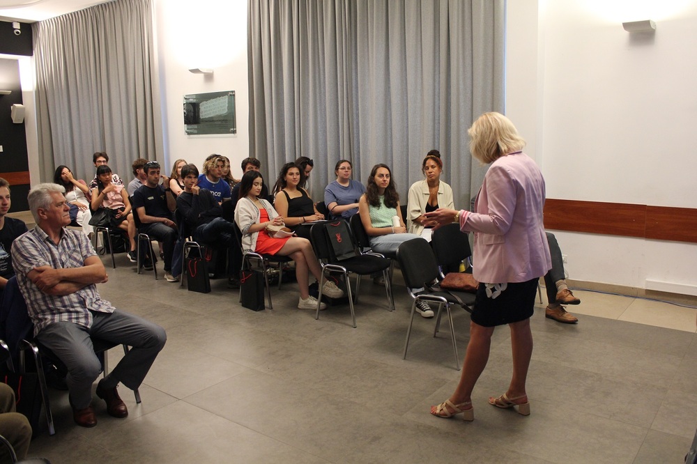 Uczestnicy projektu PEACE LINE z wizytą w Instytucie Pamięci Narodowej – Warszawa, 6 września 2024. Fot. Sławomir Bardski (IPN)