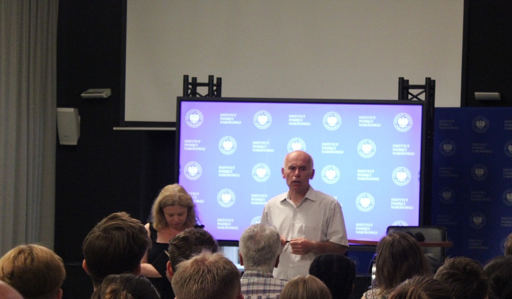 Uczestnicy projektu PEACE LINE z wizytą w Instytucie Pamięci Narodowej – Warszawa, 6 września 2024. Fot. Sławomir Bardski (IPN)