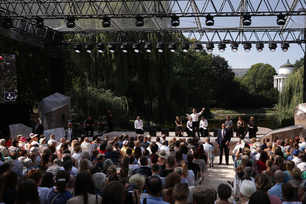 Wydawnictwo IPN na Narodowym Czytaniu 2024 w Warszawie – 7 września 2024. Fot. Mikołaj Bujak (IPN)