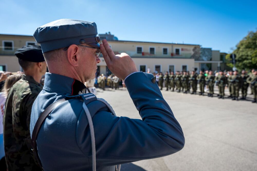 Uroczystości upamiętniające 341. rocznicę Odsieczy Wiedeńskiej oraz 41. rocznicę wizyty na Kahlenbergu Ojca Świętego Jana Pawła II – Wiedeń, 8 września 2024. Fot. Krzysztof Łojko (IPN)