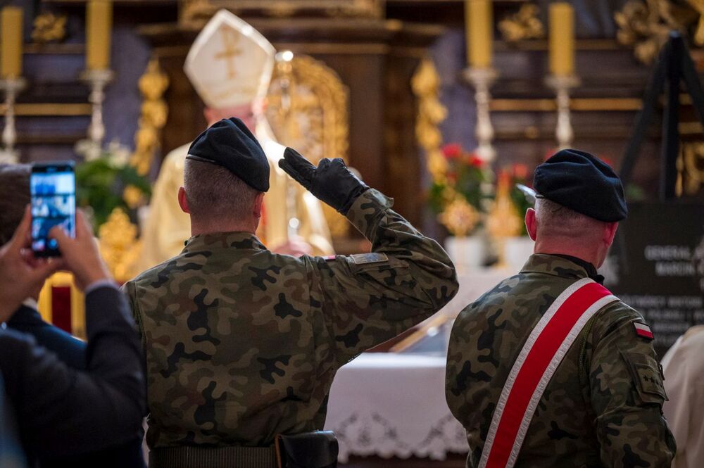 Uroczystości upamiętniające 341. rocznicę Odsieczy Wiedeńskiej oraz 41. rocznicę wizyty na Kahlenbergu Ojca Świętego Jana Pawła II – Wiedeń, 8 września 2024. Fot. Krzysztof Łojko (IPN)