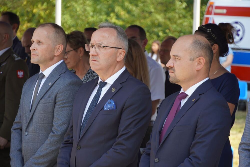 Uroczystości 78. rocznicy zbrodni na żołnierzach NSZ oddziału kpt. Henryka Flamego ps. Bartek – Stary Grodków, Malerzowice Wielkie, 8 września 2024. Fot. Denis Olejak (IPN)