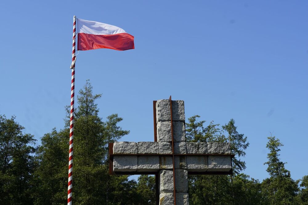 Uroczystości 78. rocznicy zbrodni na żołnierzach NSZ oddziału kpt. Henryka Flamego ps. Bartek – Stary Grodków, Malerzowice Wielkie, 8 września 2024. Fot. Denis Olejak (IPN)