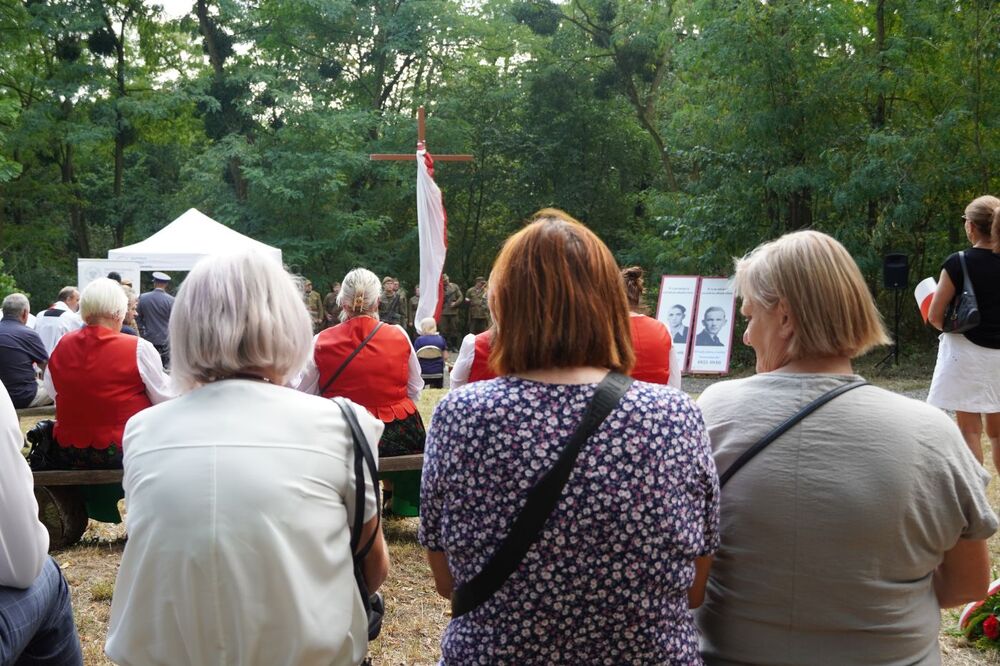Uroczystości 78. rocznicy zbrodni na żołnierzach NSZ oddziału kpt. Henryka Flamego ps. Bartek – Stary Grodków, Malerzowice Wielkie, 8 września 2024. Fot. Denis Olejak (IPN)