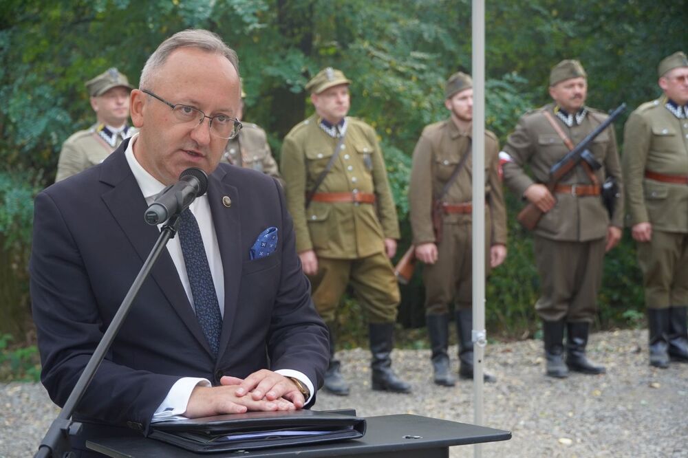 Uroczystości 78. rocznicy zbrodni na żołnierzach NSZ oddziału kpt. Henryka Flamego ps. Bartek – Stary Grodków, Malerzowice Wielkie, 8 września 2024. Fot. Denis Olejak (IPN)
