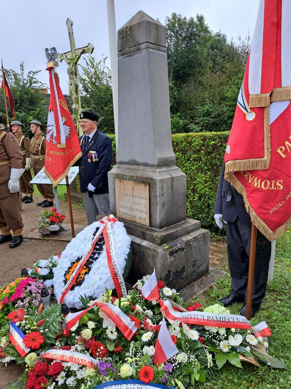 Uroczystości w Blendecques – 5 września 2024. Fot. Konrad Białecki (IPN)
