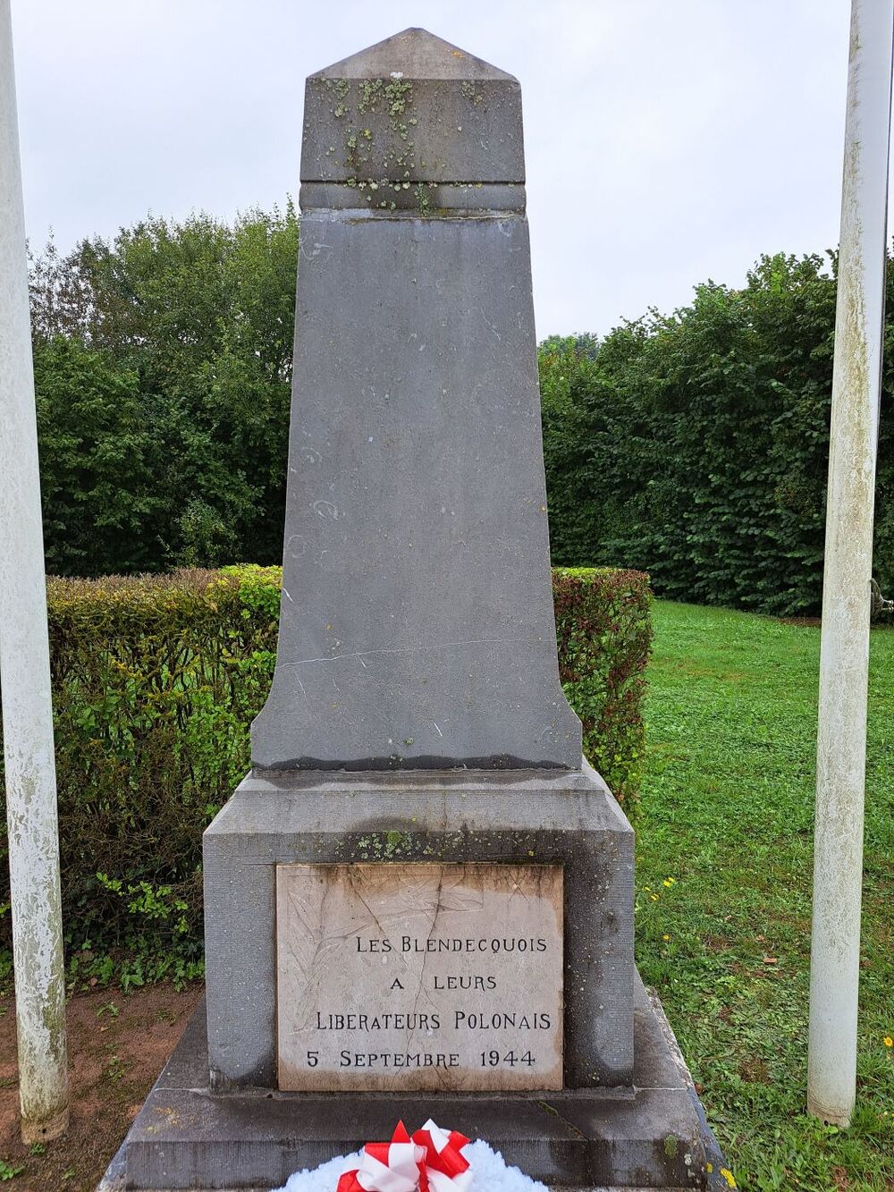 Uroczystości w Blendecques. Fot. Konrad Białecki (IPN)