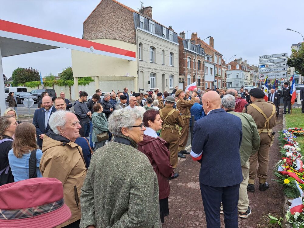 Uroczystości w Saint-Omer – 5 września 2024. Fot. Konrad Białecki (IPN)