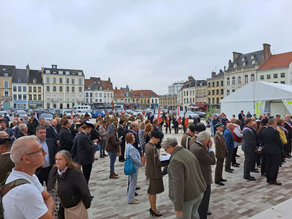 Uroczystości w Saint-Omer – 5 września 2024. Fot. Konrad Białecki (IPN)