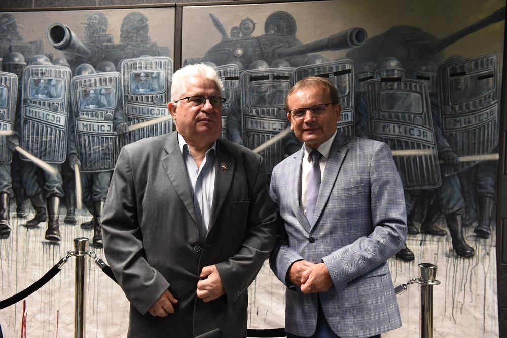 Katowicki oddział IPN został uhonorowany nagrodą „Czarny Diament Wolności” – Katowice, 9 września 2024. Fot. Monika Kobylańska (IPN)