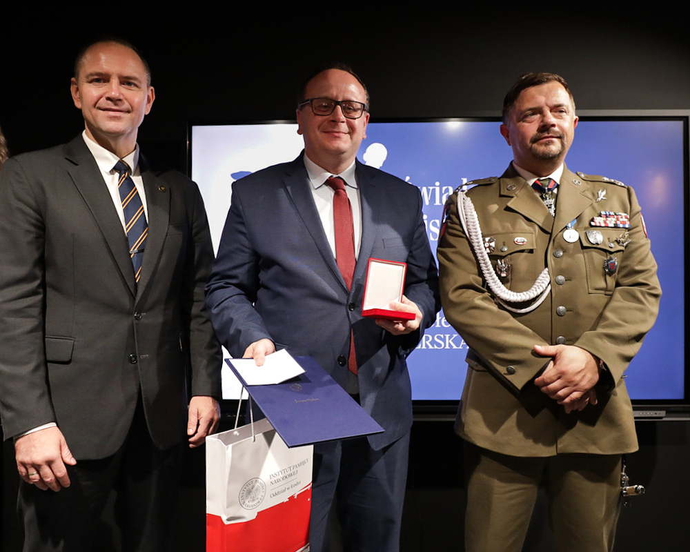 Gala IX łódzkiej edycji Nagrody Honorowej „Świadek Historii” – Łódź, 10 września 2024. Fot. Mikołaj Bujak (IPN)
