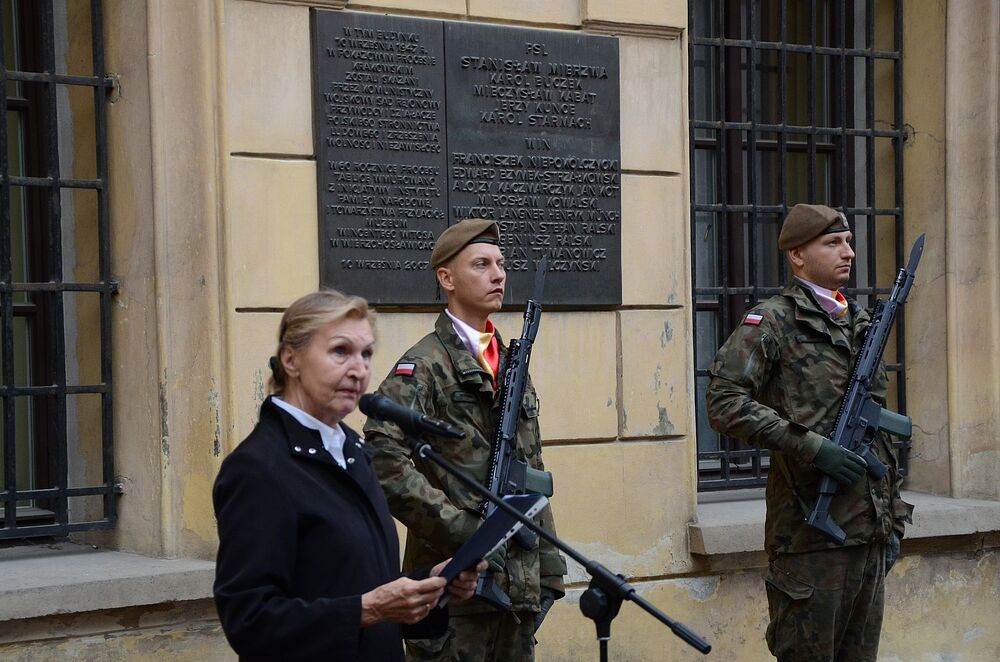 77. rocznica wyroków w procesie krakowskim działaczy WiN i PSL – Kraków, 10 września 2024. Fot. Janusz Ślęzak (IPN)