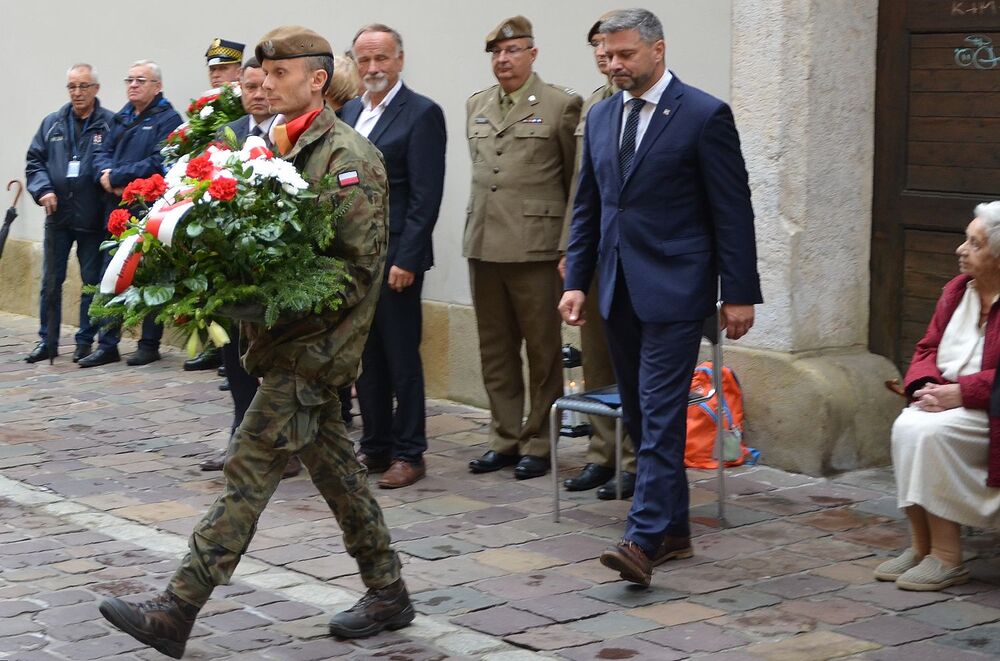 77. rocznica wyroków w procesie krakowskim działaczy WiN i PSL – Kraków, 10 września 2024. Fot. Janusz Ślęzak (IPN)