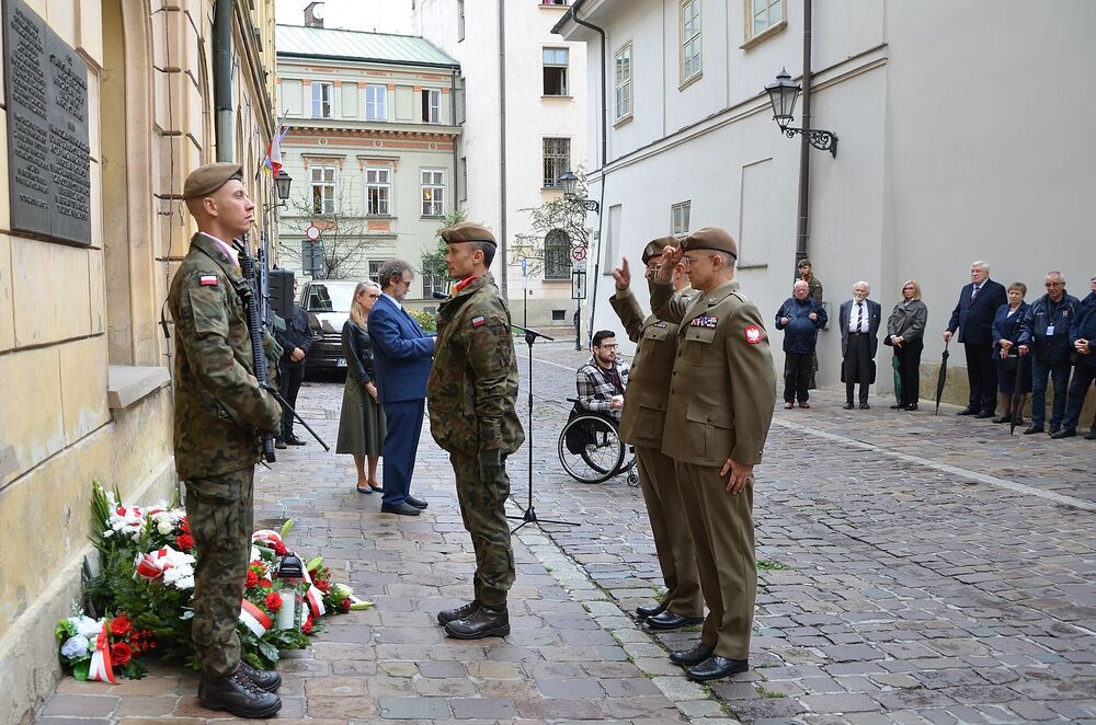 77. rocznica wyroków w procesie krakowskim działaczy WiN i PSL – Kraków, 10 września 2024. Fot. Janusz Ślęzak (IPN)