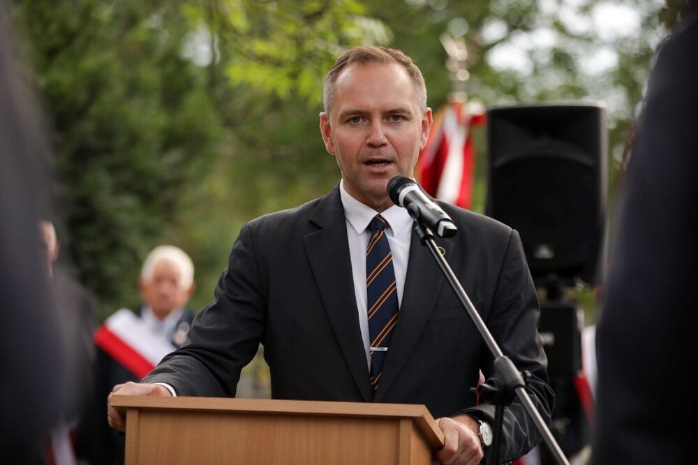 Uroczystości z okazji 80. rocznicy Operacji Market Garden – Wrocław, 10 września 2024. Na zdj. prezes IPN dr Karol Nawrocki. Fot. Mikołaj Bujak (IPN)