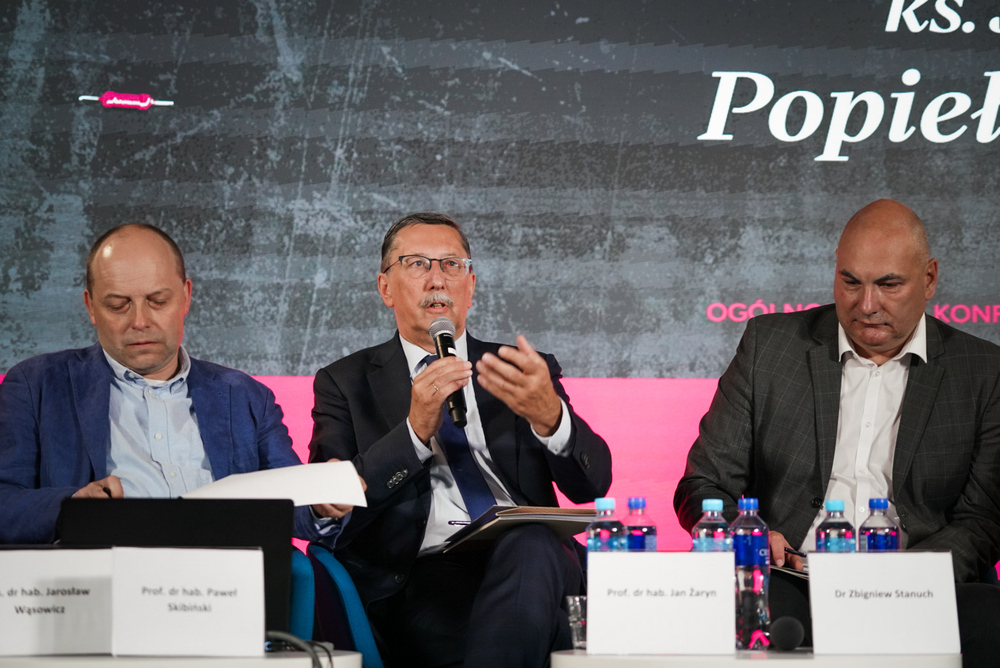 Ogólnopolska konferencja naukowa: „Reminiscencje śmierci ks. Jerzego Popiełuszki” – Warszawa, 11 września 2024. Fot. Mateusz Niegowski (IPN)