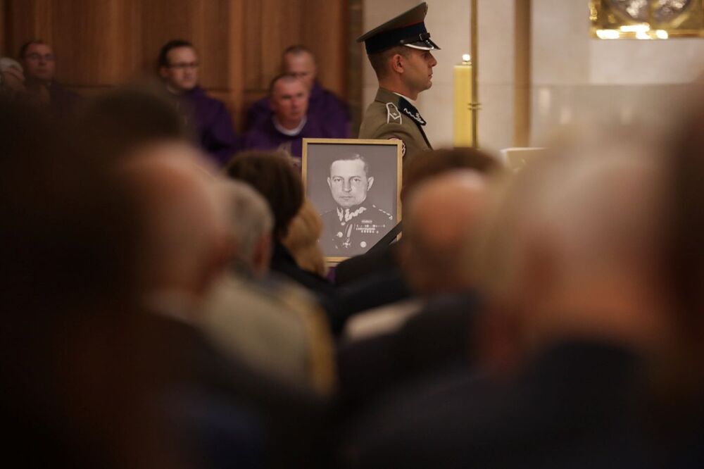 Uroczystości pogrzebowe generała brygady Jana Kazimierza Kruszewskiego – Warszawa, 12 września 2024. Fot. Mikołaj Bujak (IPN)