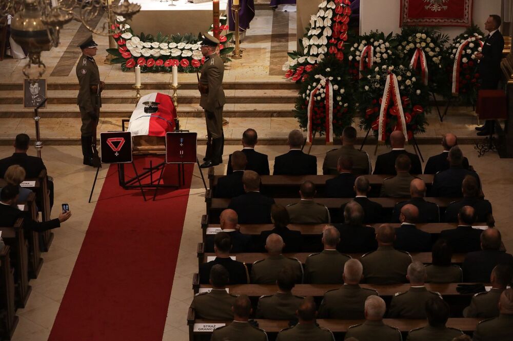 Uroczystości pogrzebowe generała brygady Jana Kazimierza Kruszewskiego – Warszawa, 12 września 2024. Fot. Mikołaj Bujak (IPN)