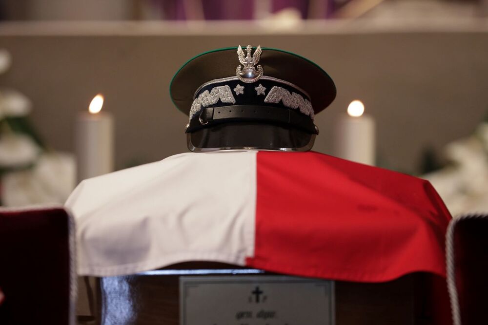 Uroczystości pogrzebowe generała brygady Jana Kazimierza Kruszewskiego – Warszawa, 12 września 2024. Foto. Mikołaj Bujak (IPN)