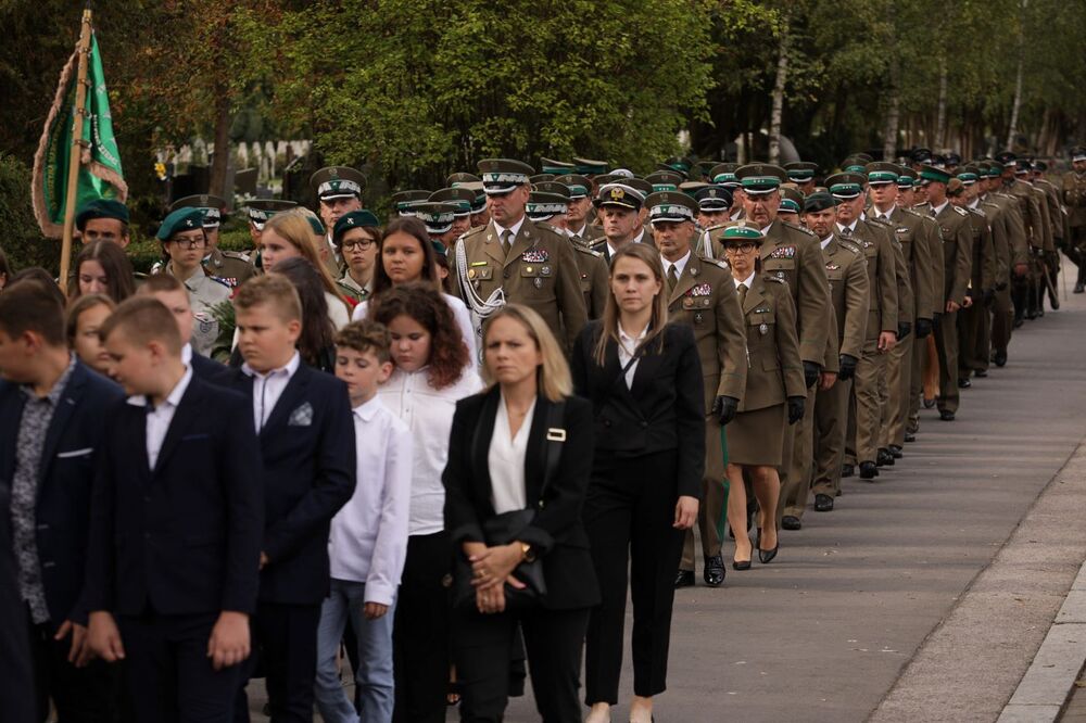 Uroczystości pogrzebowe generała brygady Jana Kazimierza Kruszewskiego – Warszawa, 12 września 2024. Foto. Mikołaj Bujak (IPN)