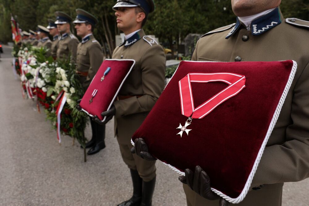 Uroczystości pogrzebowe generała brygady Jana Kazimierza Kruszewskiego – Warszawa, 12 września 2024. Foto. Mikołaj Bujak (IPN)