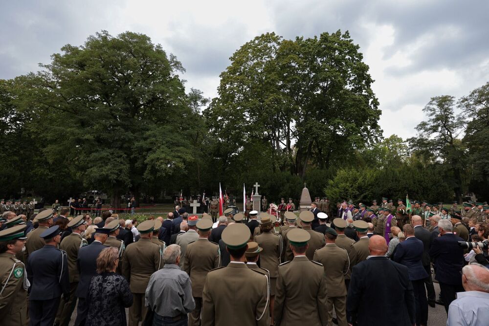 Uroczystości pogrzebowe generała brygady Jana Kazimierza Kruszewskiego – Warszawa, 12 września 2024. Foto. Mikołaj Bujak (IPN)