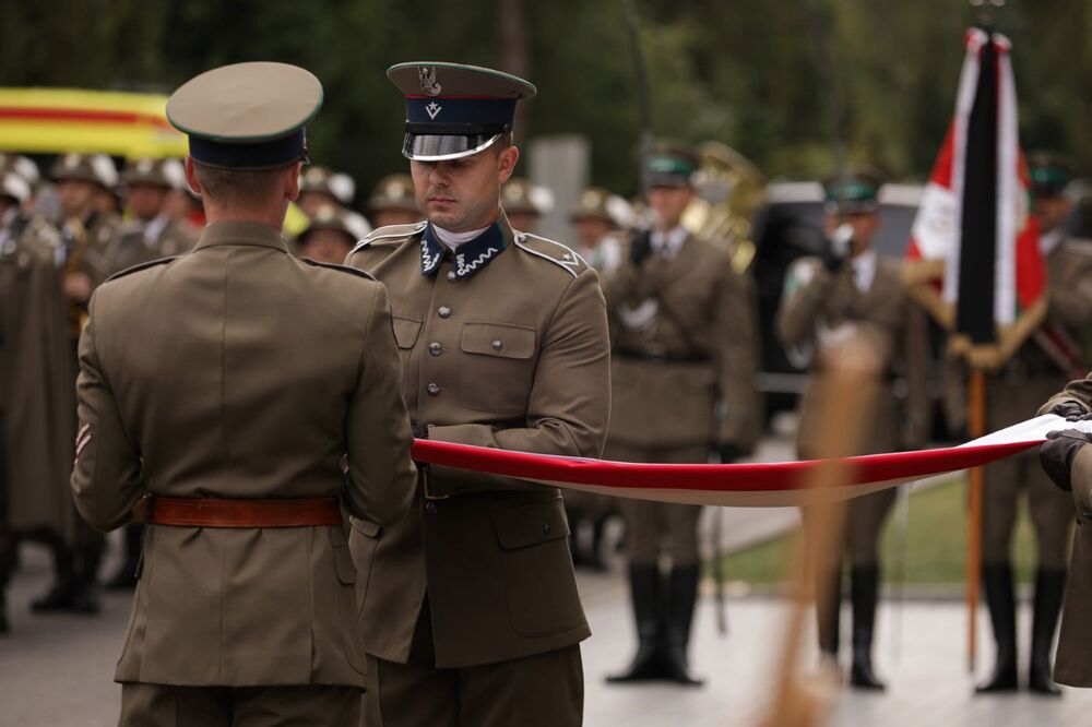 Uroczystości pogrzebowe generała brygady Jana Kazimierza Kruszewskiego – Warszawa, 12 września 2024. Foto. Mikołaj Bujak (IPN)