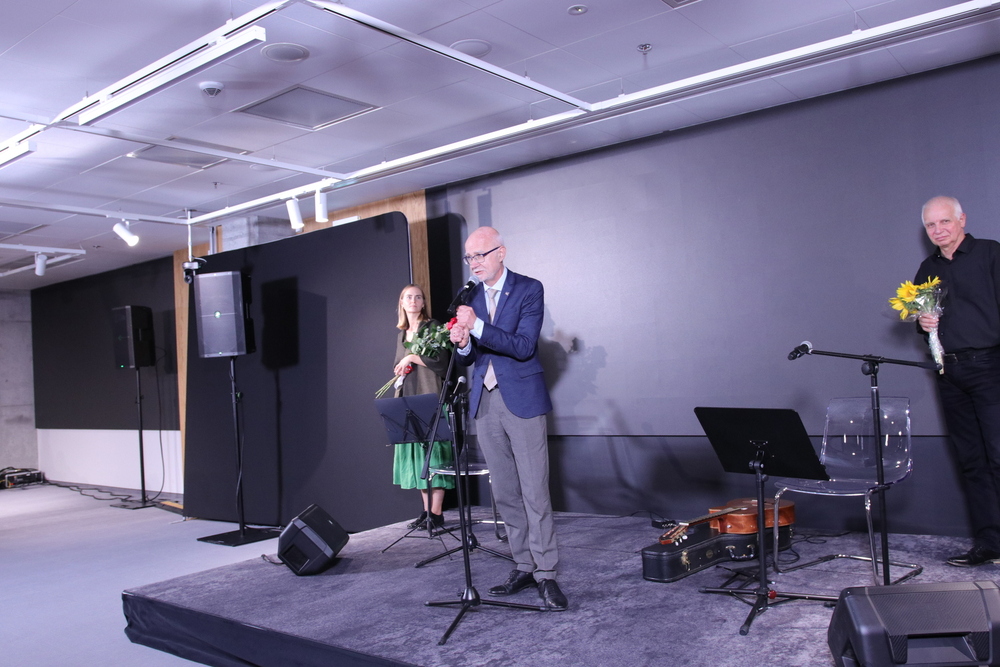 Co znaczyło kochać w okupowanej Warszawie? Spektakl o żonie Krzysztofa Baczyńskiego w Centralnym Przystanku Historia IPN – Warszawa, 13 września 2024. Fot. Agnieszka Szajewska (IPN)