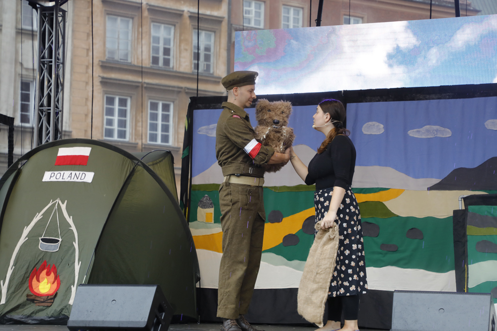 „Historia Misia Wojtka” podczas „Orszaku Dziejów” – Warszawa, 14 września 2024. Fot. Piotr Życieński (IPN)