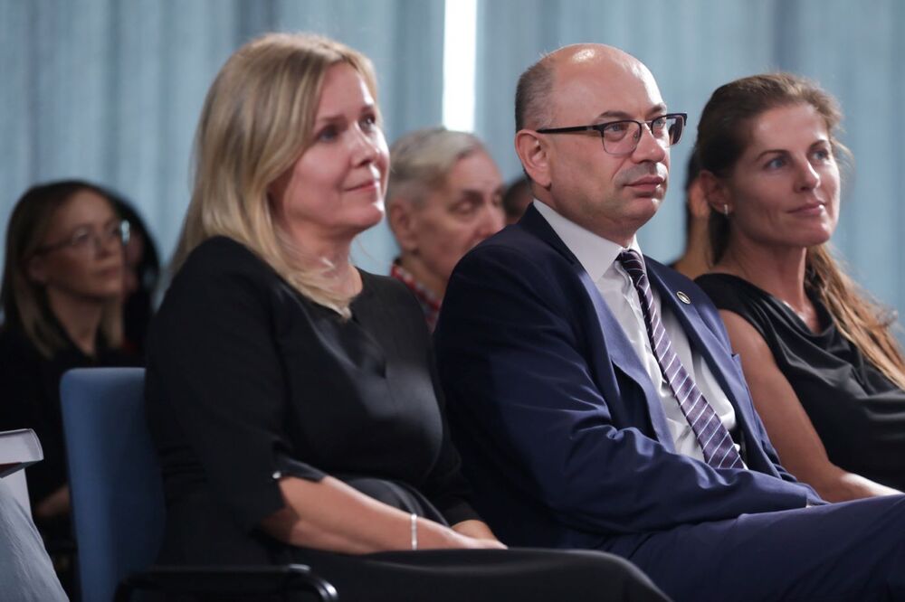 Dyskusja o książce „»Szaleńcy niepodległości«. Historia Konfederacji Polski Niepodległej” – Warszawa, 17 września 2024. Na zdj. zastępca prezesa IPN dr Mateusz Szpytma. Fot. Mikołaj Bujak (IPN)