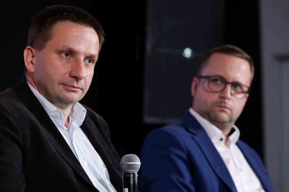 Dyskusja o książce „»Szaleńcy niepodległości«. Historia Konfederacji Polski Niepodległej” – Warszawa, 17 września 2024. Fot. Mikołaj Bujak (IPN)