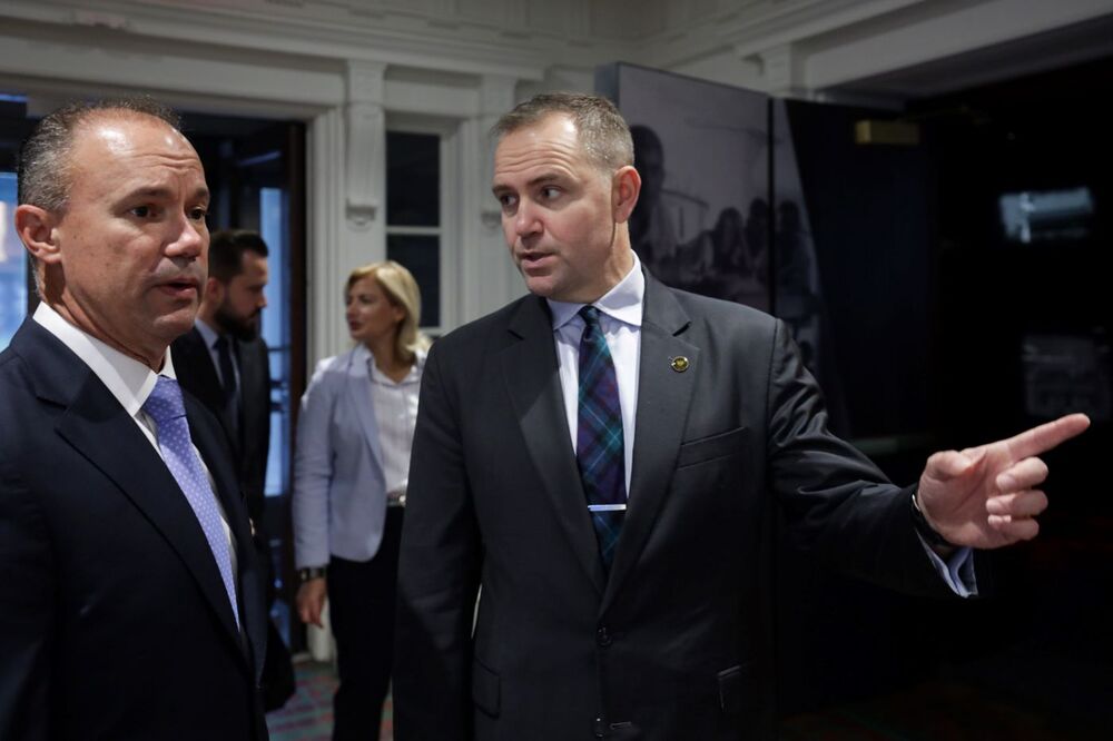 Delegacja IPN w Fundacji Pamięci Ofiar Komunizmu – Waszyngton, 19 września 2024. Fot. Mikołaj Bujak (IPN)