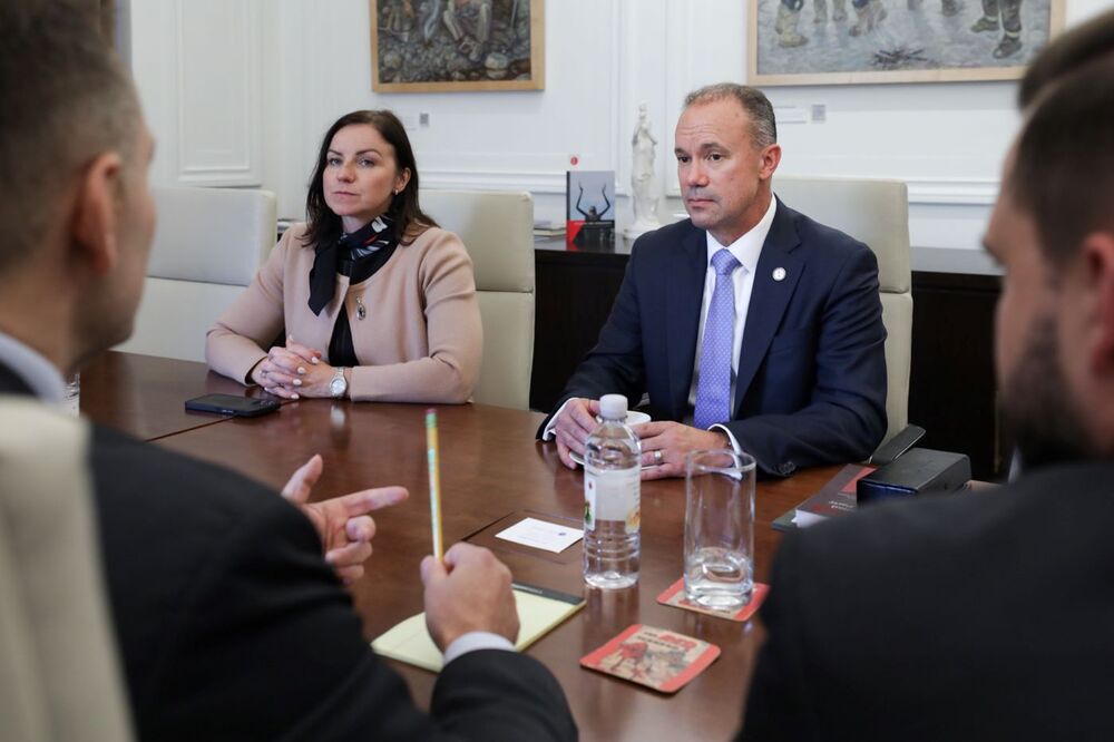 Delegacja IPN w Fundacji Pamięci Ofiar Komunizmu – Waszyngton, 19 września 2024. Fot. Mikołaj Bujak (IPN)