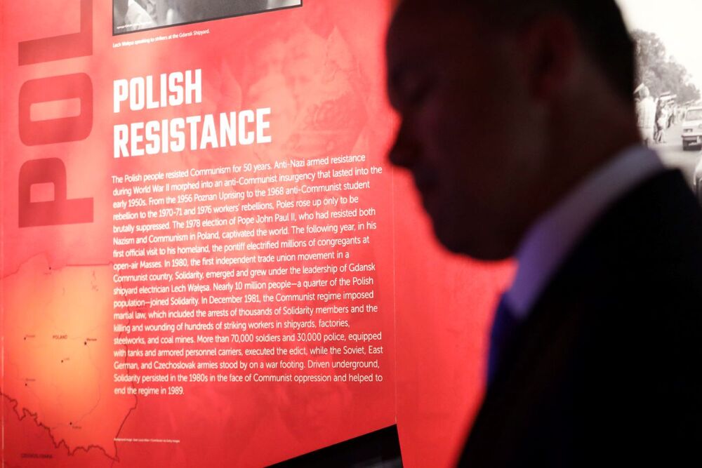 Delegacja IPN w Fundacji Pamięci Ofiar Komunizmu – Waszyngton, 19 września 2024. Fot. Mikołaj Bujak (IPN)