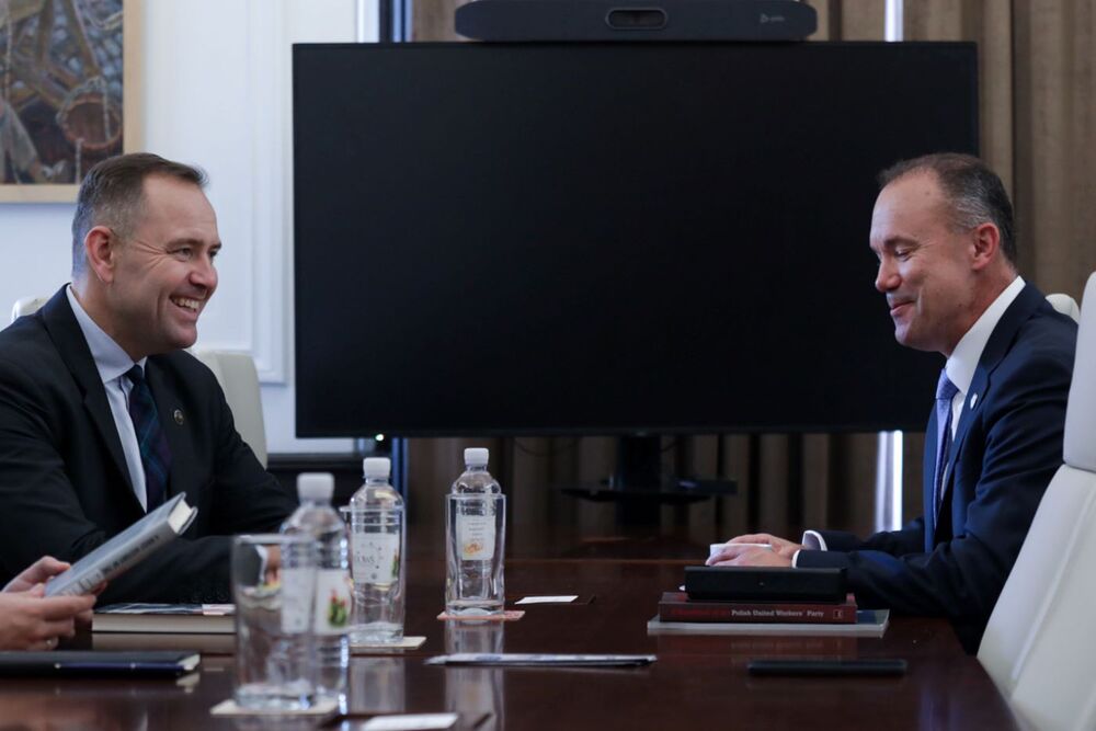 Delegacja IPN w Fundacji Pamięci Ofiar Komunizmu – Waszyngton, 19 września 2024. Fot. Mikołaj Bujak (IPN)