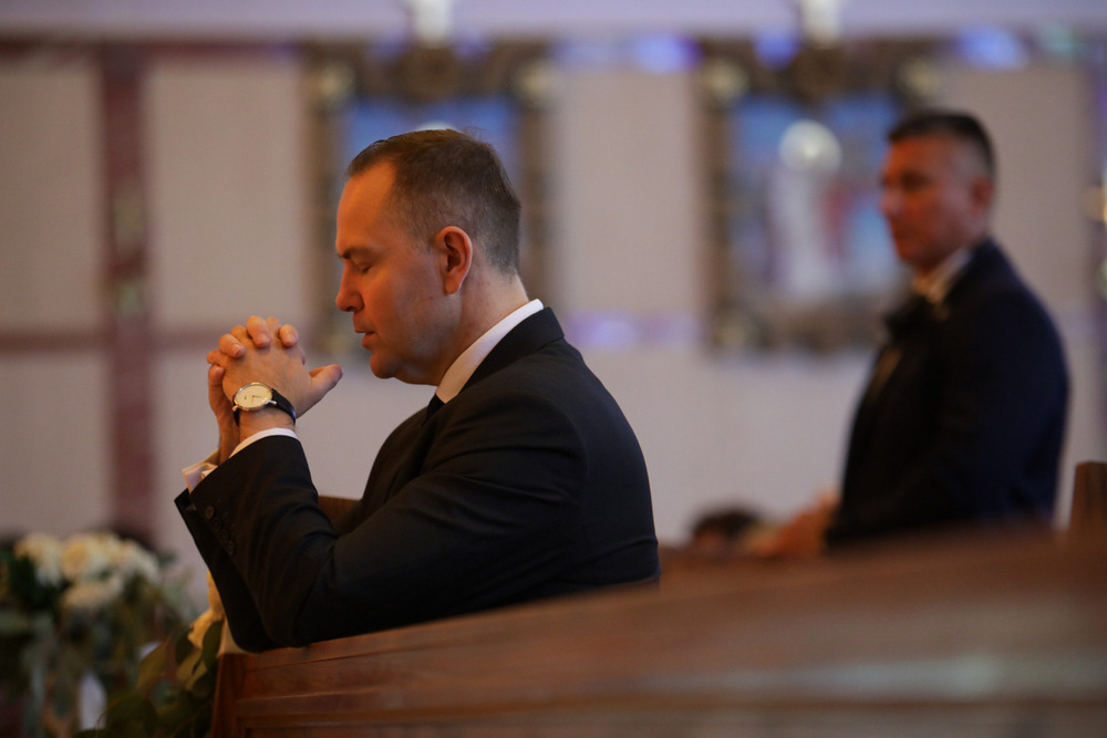 Poświęciliśmy pomnik Bohaterów „Walki o Niepodległość po 1944–45 roku i »Solidarności«”. Na zdj. prezes IPN dr Karol Nawrocki – Doylestown (Pensylwania, Stany Zjednoczone), 22 września 2024. Fot. Mikołaj Bujak (IPN)