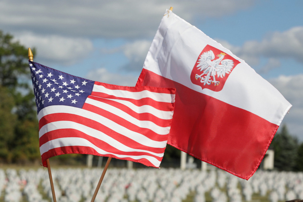 Poświęciliśmy pomnik Bohaterów „Walki o Niepodległość po 1944–45 roku i »Solidarności«” – Doylestown (Pensylwania, Stany Zjednoczone), 22 września 2024. Fot. Mikołaj Bujak (IPN)