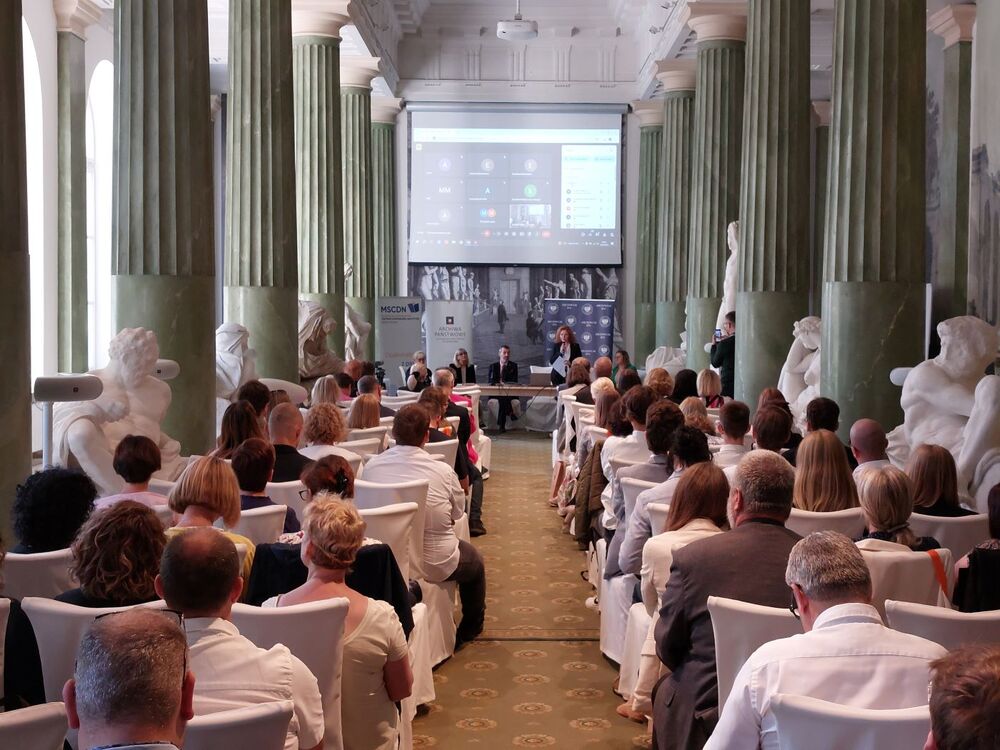 VIII Ogólnopolska Konferencja Archiwistów i Historyków „Educare necesse est… – Życie codzienne w dokumencie, historiografii i dydaktyce od średniowiecza do końca XX w.”, Warszawa, 24–25 września 2024. Fot. Paweł Zielony (IPN)