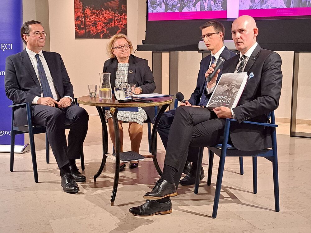 Promocja albumu „Arcybiskup Antoni Baraniak 1904–1977” – Poznań, 24 września 2024. Fot. Marta Sankiewicz (IPN)