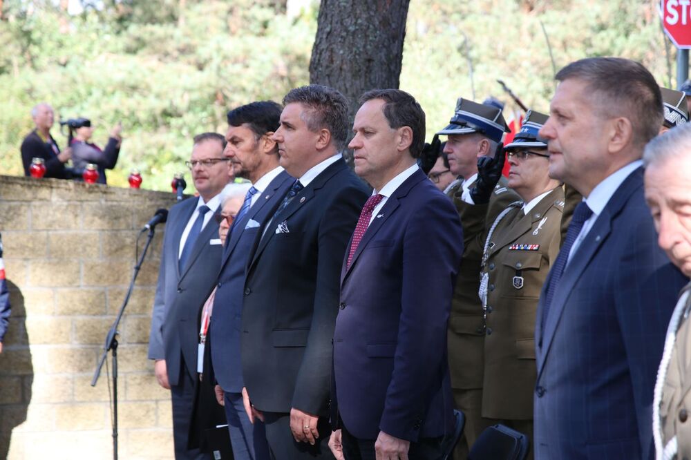 Uroczystości upamiętniające ofiary zbrodni ponarskiej – Wileńszczyzna, 25 września 2024. Fot. Wioleta Wróbel (IPN)